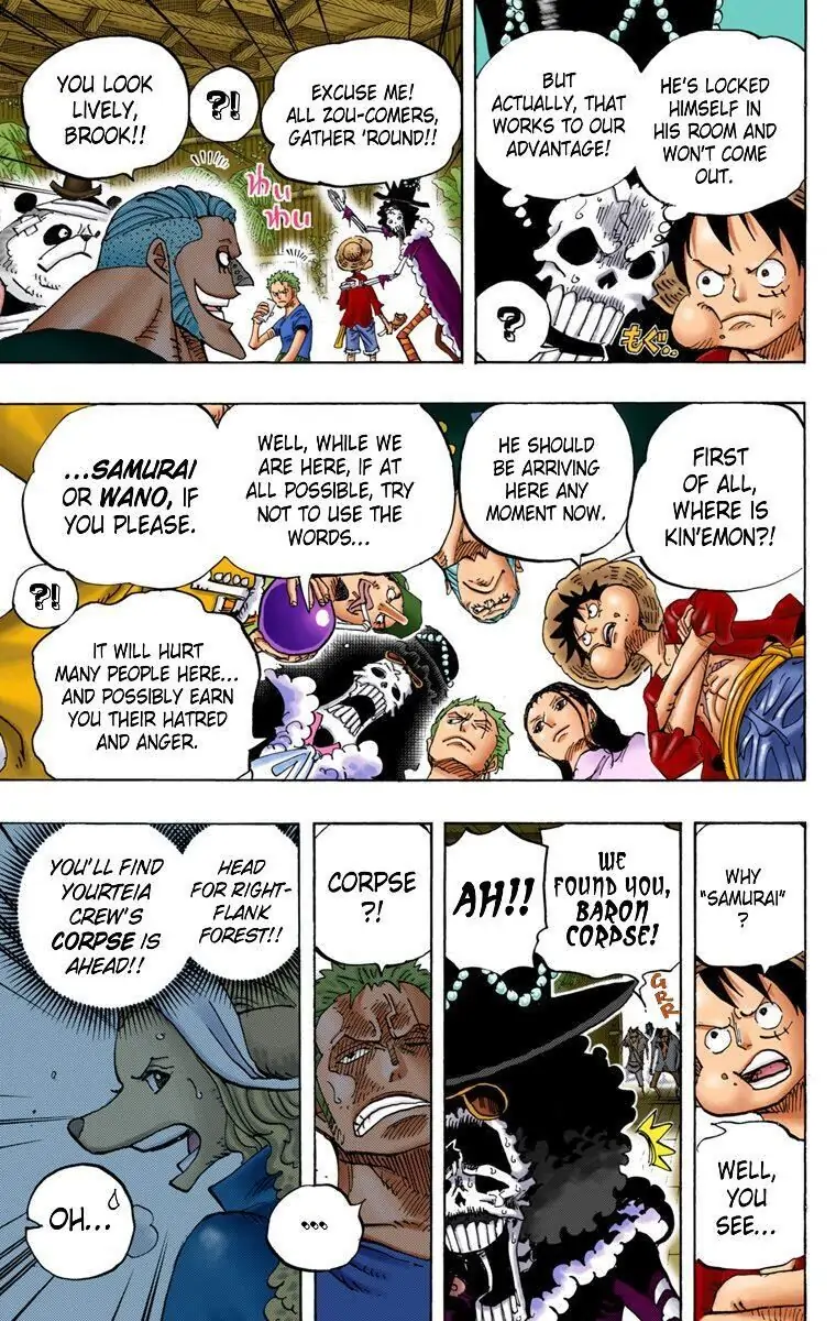 One Piece Digital Colored Chapter 807 image 10